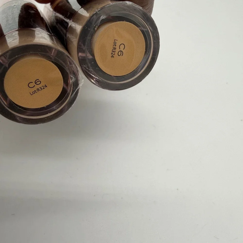 Revolution Conceal & Define Infinite Concealer C6 Lot of 2 16HR Wear 0.30oz Each